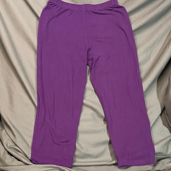 Leggings Depot Kids Leggings in Rich Purple - Picture 1 of 4
